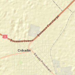 Cobadin Street Map