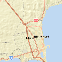 Eforie Nord Street Map