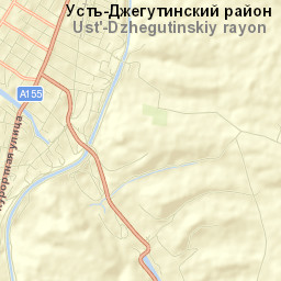 Prikubanskiy Rayon Street Map