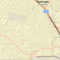 Vinsady Street Map