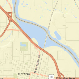Ontario Street Map