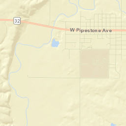 Flandreau Street Map