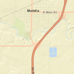 Madelia Street Map