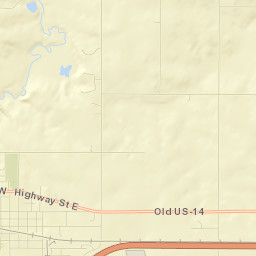 Dodge Center Street Map