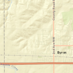 Byron Street Map