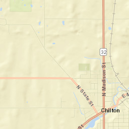 119-125 W Main St, Chilton, WI 53014 Street Map