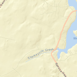 South Thomaston Street Map