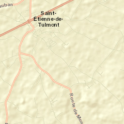 Saint-Etienne-de-Tulmont Street Map