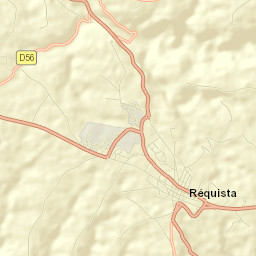 Réquista Street Map