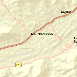 Mallemoisson Street Map