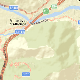 Villanova d'Albenga Street Map