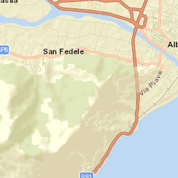 San Fedele-Lusignano Street Map