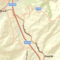 Bora Bassa Street Map