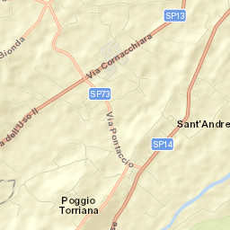 Sant'Andrea Street Map