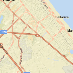 Rivazzurra Street Map