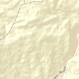 Gornja Breza Street Map
