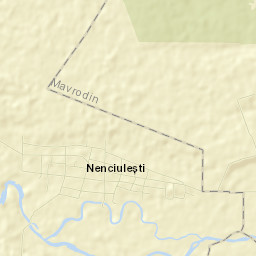 Comuna Nenciuleşti Street Map