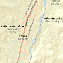 Khabez Street Map