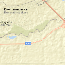 Konstantinovskaya Street Map