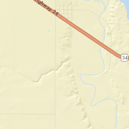 Sanborn County Street Map