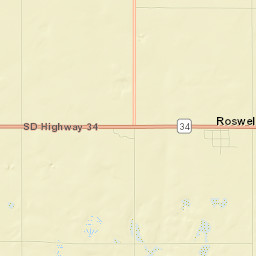 233rd Street Roswell SD 57349 Street Map