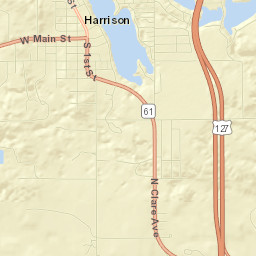 Harrison Street Map