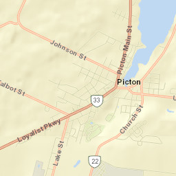 Picton Street Map