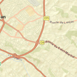 Montauban Street Map