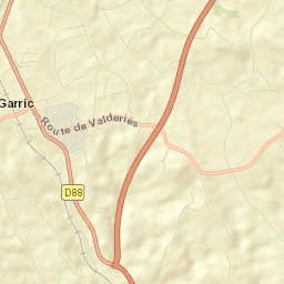 Le Garric Street Map