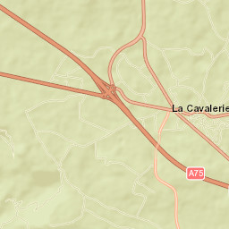 La Cavalerie Street Map