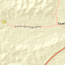 Tavel Street Map