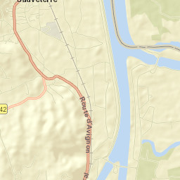 Sauveterre Street Map