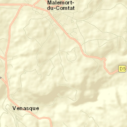 Malemort-du-Comtat Street Map