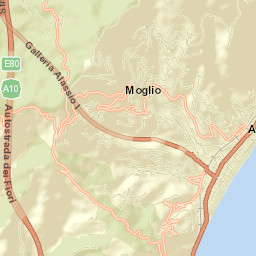 Alassio Street Map