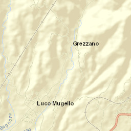 Luco Mugello Street Map