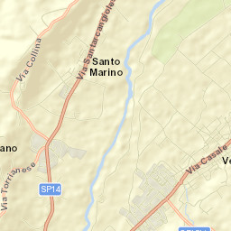 Villa Verucchio Street Map