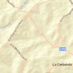 Provincia di Rimini Street Map