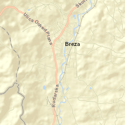 Breza Street Map