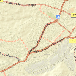 Šumadija Street Map