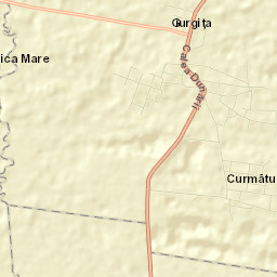 Comuna Giurgiţa Street Map