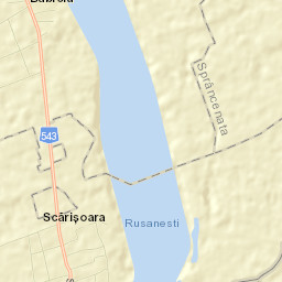 Scărişoara Street Map