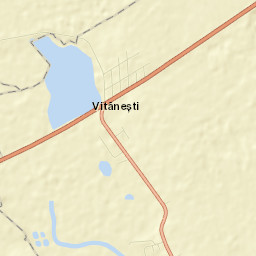 Vităneşti Street Map