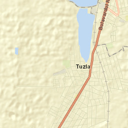 Tuzla Street Map