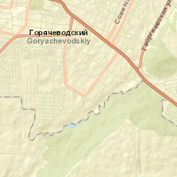 Goryachevodskiy Street Map