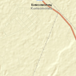 Komsomolets Street Map