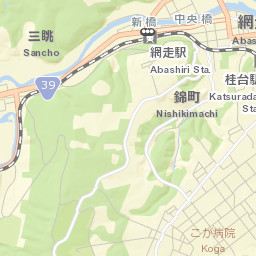 Abashiri Street Map