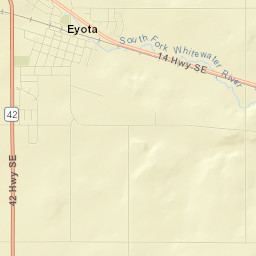 Eyota Street Map