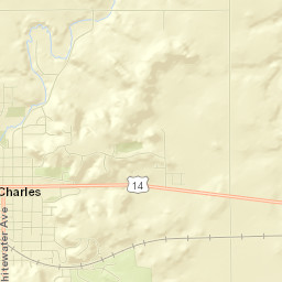 Saint Charles Street Map