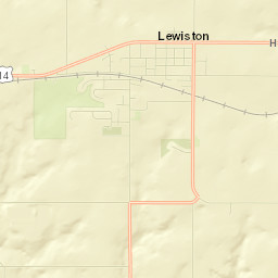 Lewiston Street Map