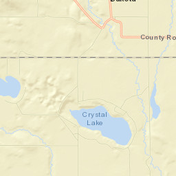 Dakota Street Map